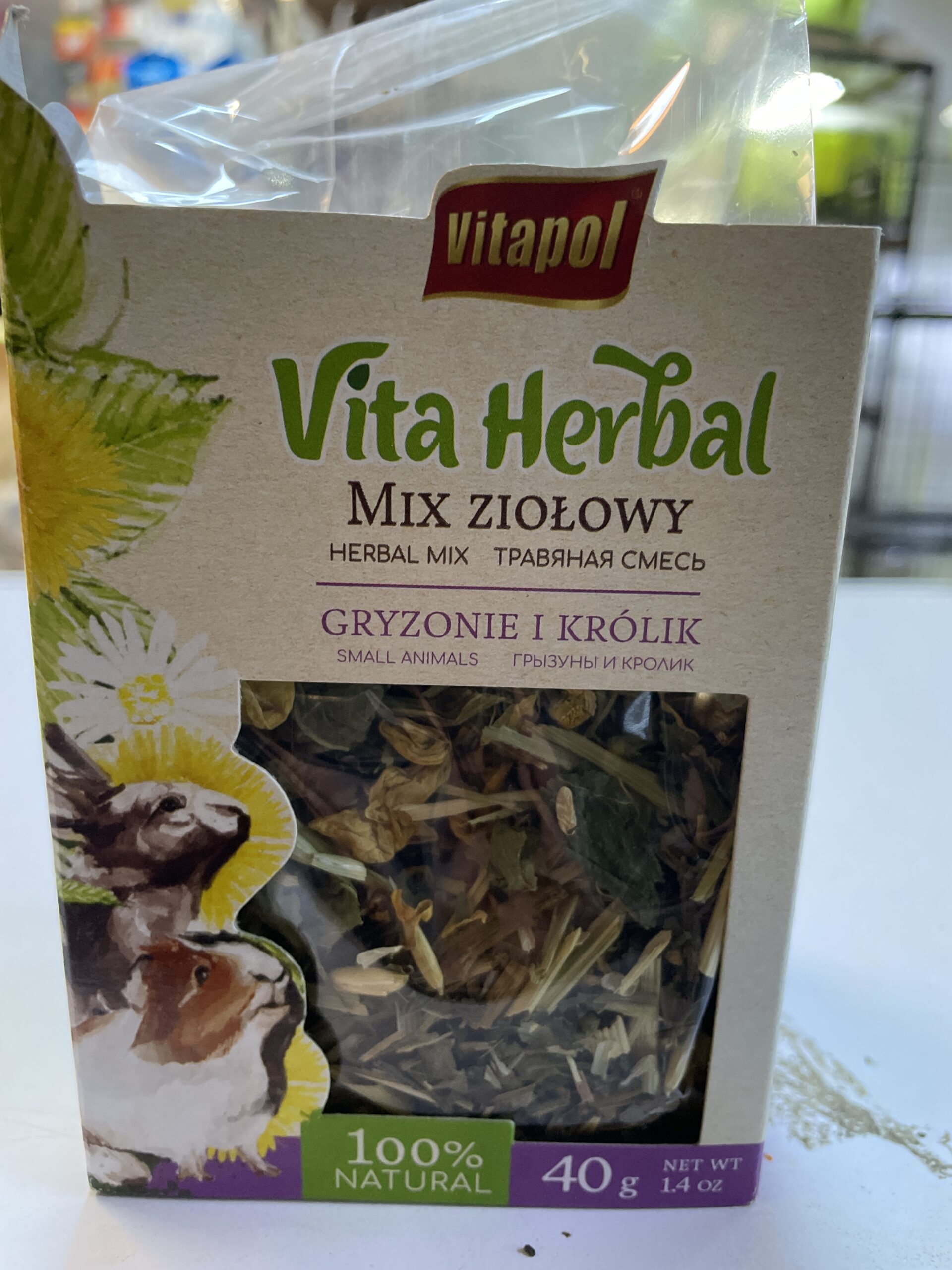 Vita herbal - patch for rodents 100gr