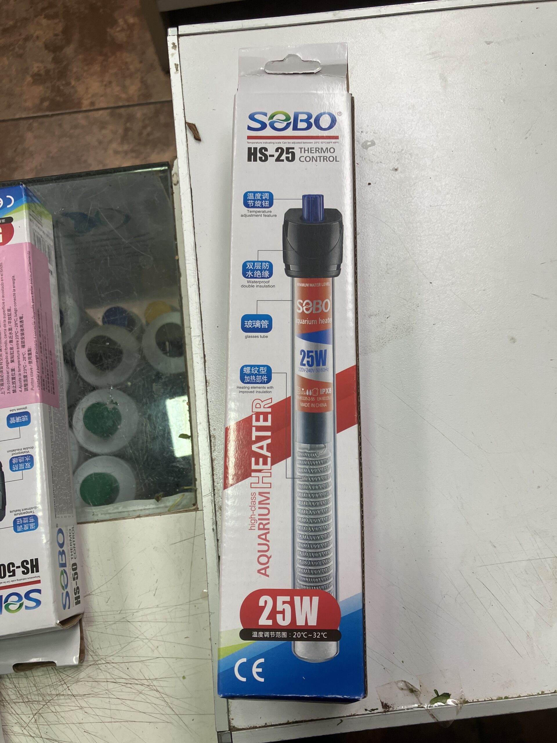 Termocalefactor 25w vidrio duro temperatura preciso