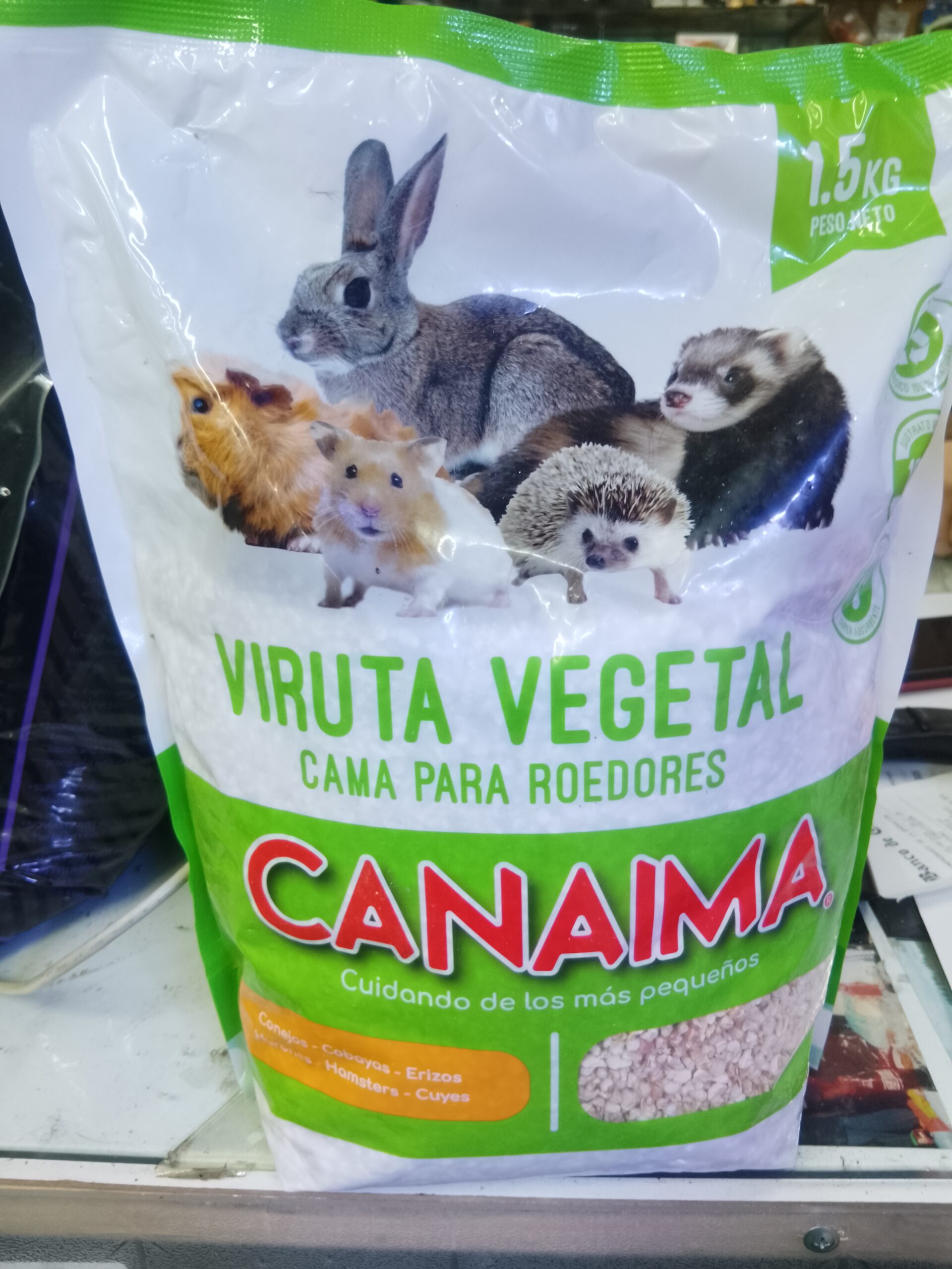 Canaima viruta vegetal 1.5kg