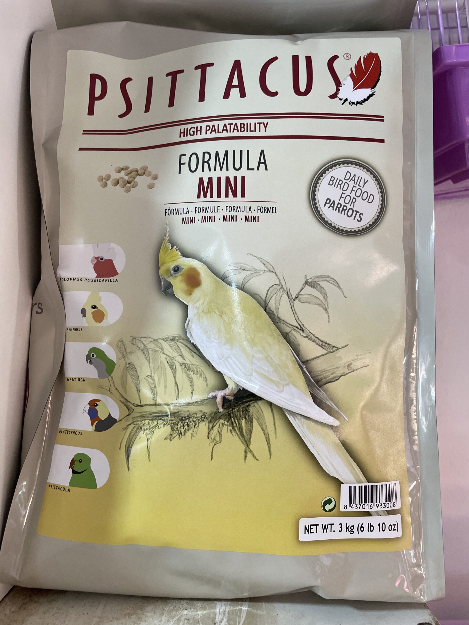 Psittacus mini 3kg