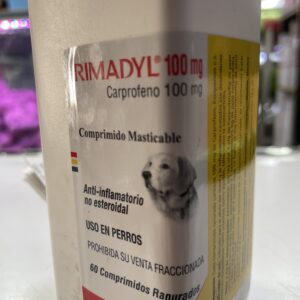 Rimadyl 100mg-60 comp masticable